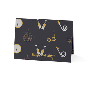 NEW YEAR'S EVE VINTAGE HOLIBDAY™ Greeting Card