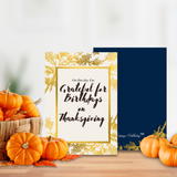 THANKSGIVING BLUE HOLIBDAY™ Greeting Card